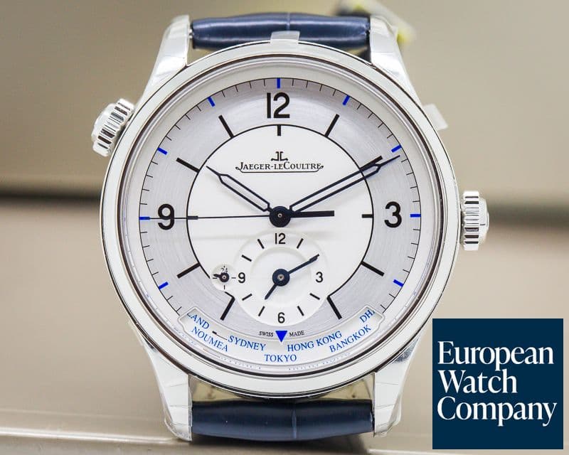 Image of Jaeger LeCoultre Master Geographic SS Sector Dial 39MM UNWORN 
