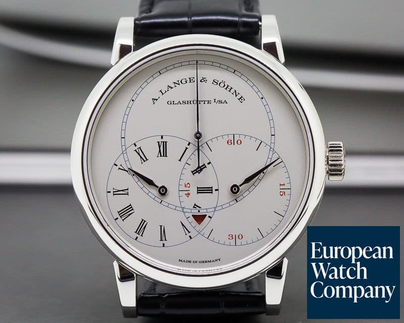 Image of A. Lange and Sohne Richard Lange JUMPING SECONDS Platinum Limited  