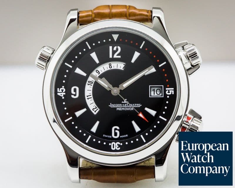 Image of Jaeger LeCoultre Master Compressor Memovox SS / Leather