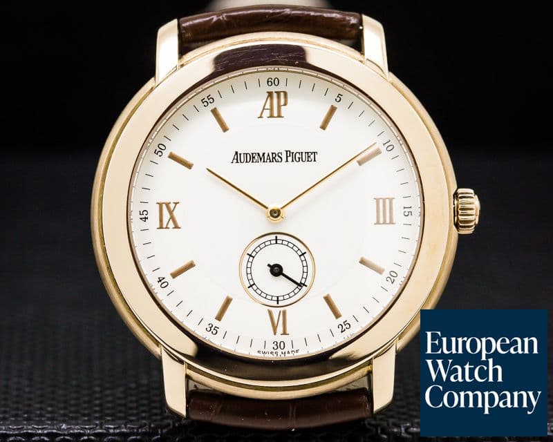 Image of Audemars Piguet Jules Audemars 18k Rose Gold Manual Wind
