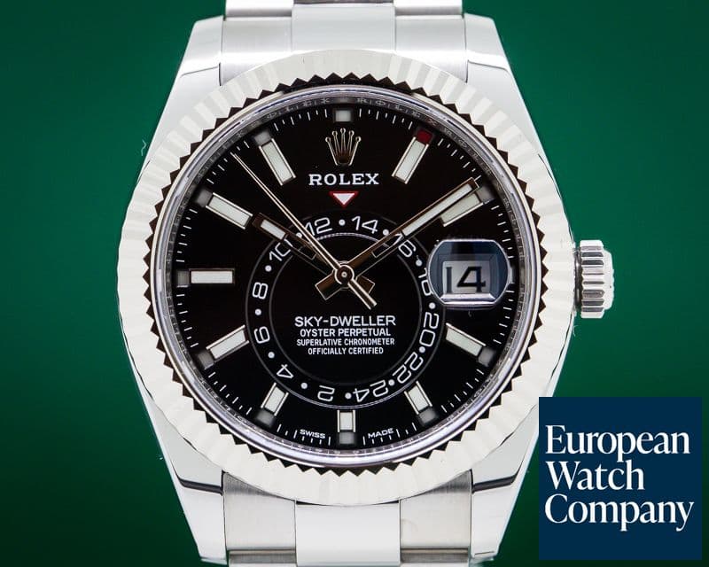 Image of Rolex Sky Dweller Steel Black UNWORN