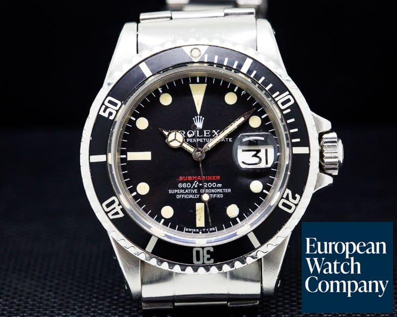 Image of Rolex Submariner RED MK IV Circa 1971 SS/SS