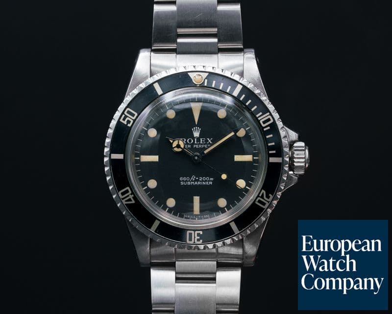 Image of Rolex Vintage Maxi Matte Dial Submariner GREAT PATINA 