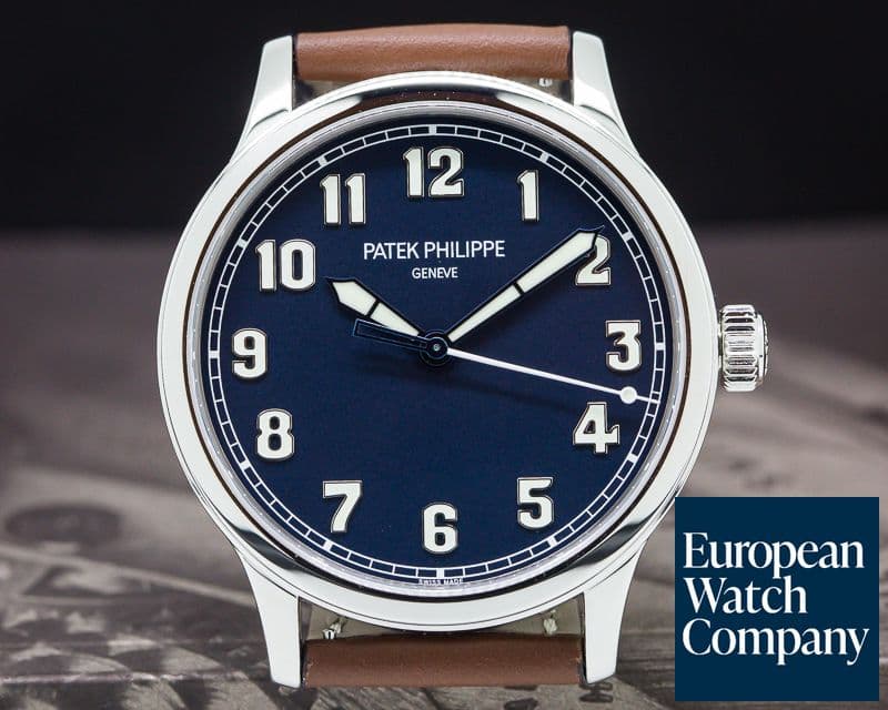 Image of Patek Philippe Pilot Calatrava Steel LIMITED UNWORN