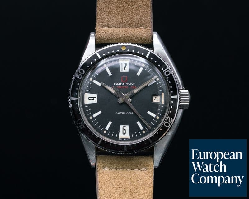 Image of Universal Geneve Vintage "Asymmetrical" Polerouter Sub SS 