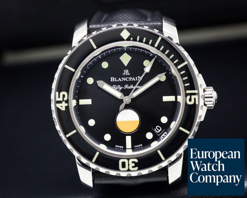 Image of Blancpain Tribute to Fifty Fathoms Mil-Spec SS LIMITED 