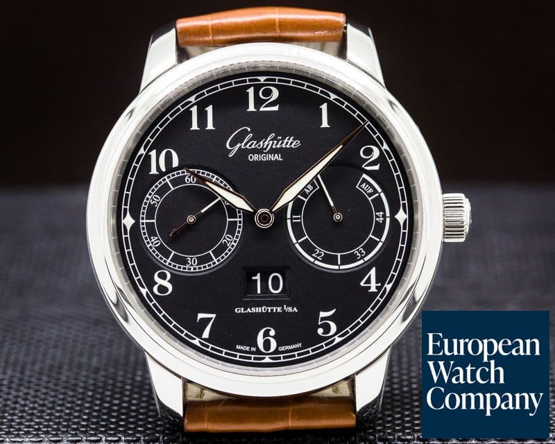 Image of Glashutte Original Senator Observer SS / SS Deployant Buckle 
