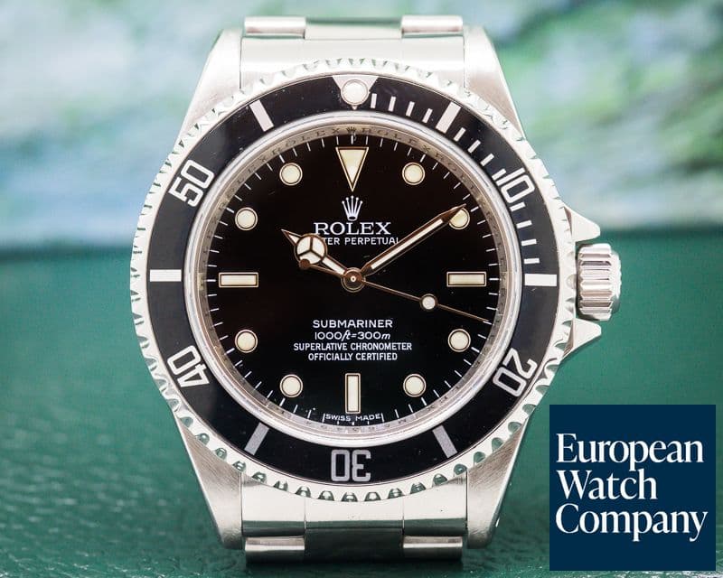 Image of Rolex Submariner No Date SS 4 Liner