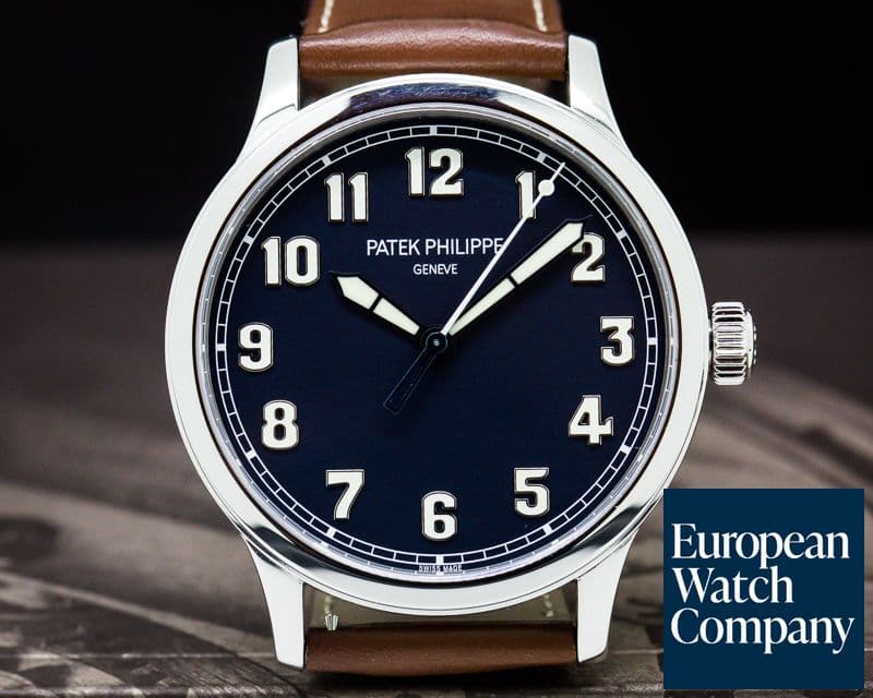 Image of Patek Philippe Pilot Calatrava Steel "New York" Limited Edition