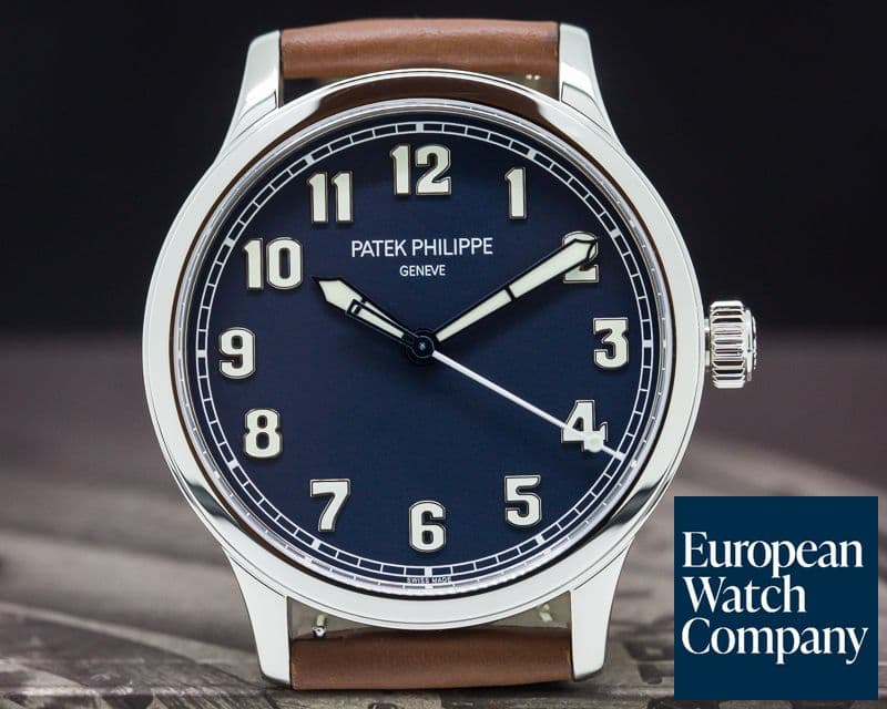 Image of Patek Philippe Pilot Calatrava Steel "New York" Limited Edition UNWORN