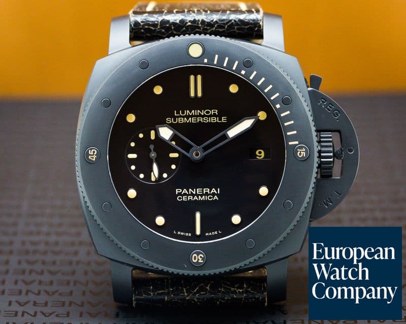 Image of Panerai Luminor 1950 Submersible 1950 Ceramic 3 Day