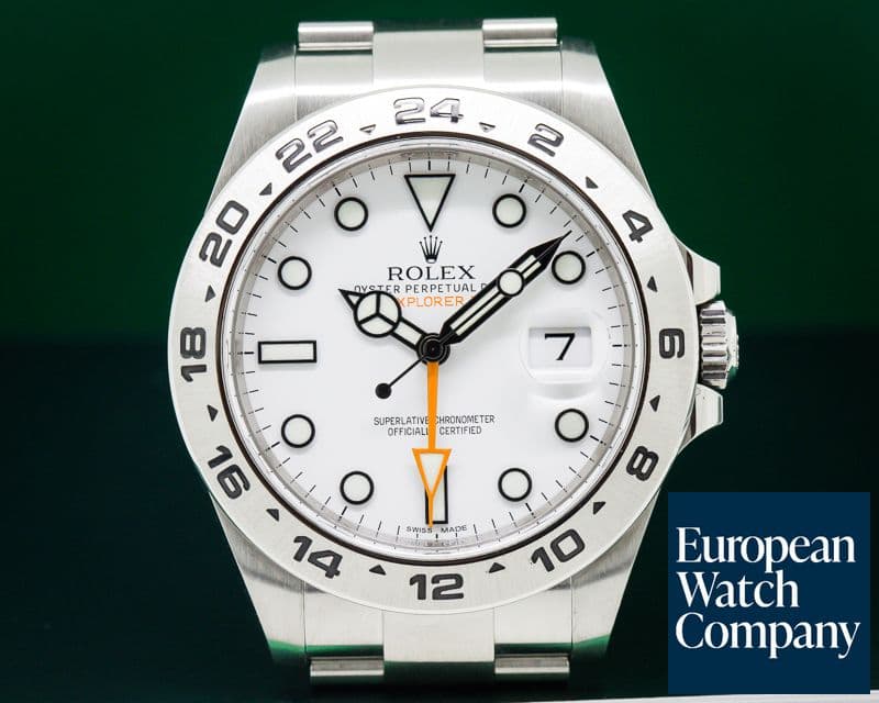 Image of Rolex Explorer II White Dial SS / SS 