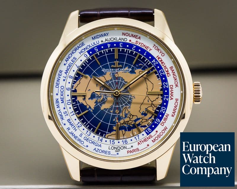 Image of Jaeger LeCoultre Geophysic Universal Time True Second 18k Rose Gold UNWORN