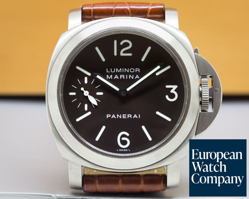 Image of Panerai Luminor Marina Tobacco Dial Titanium