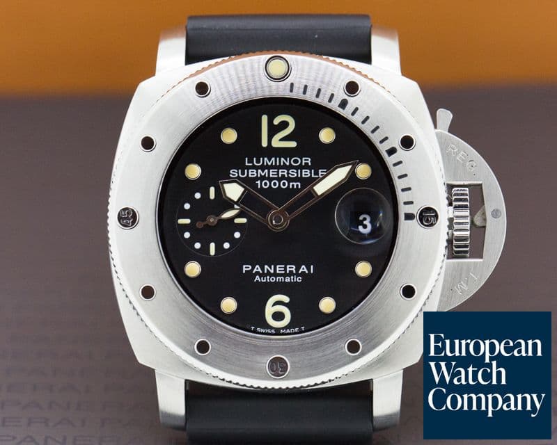 Image of Panerai Luminor Submersible 1000m
SS / Rubber 