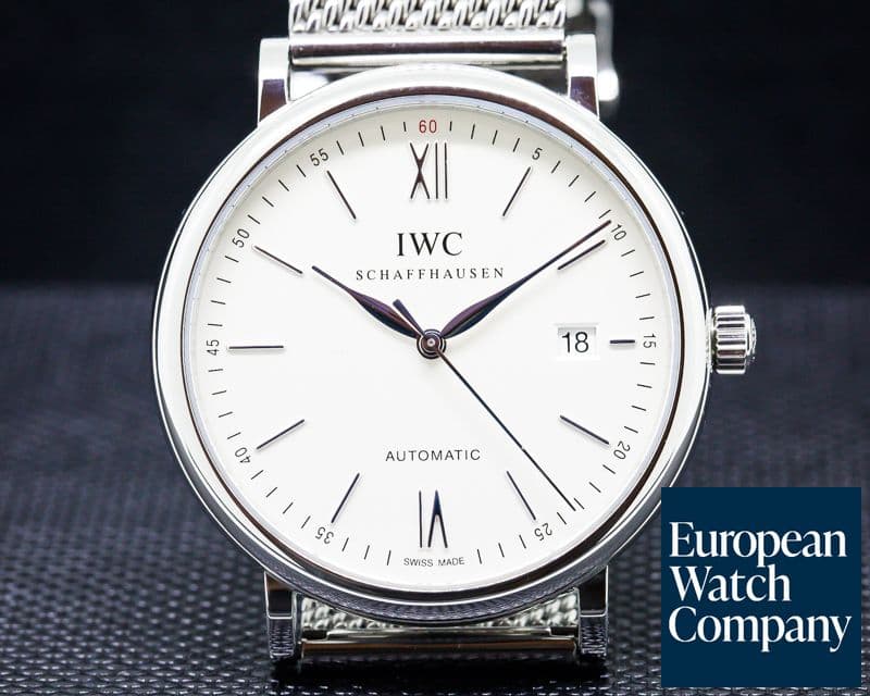 Image of IWC Portofino Automatic SS / SS Silver Dial 