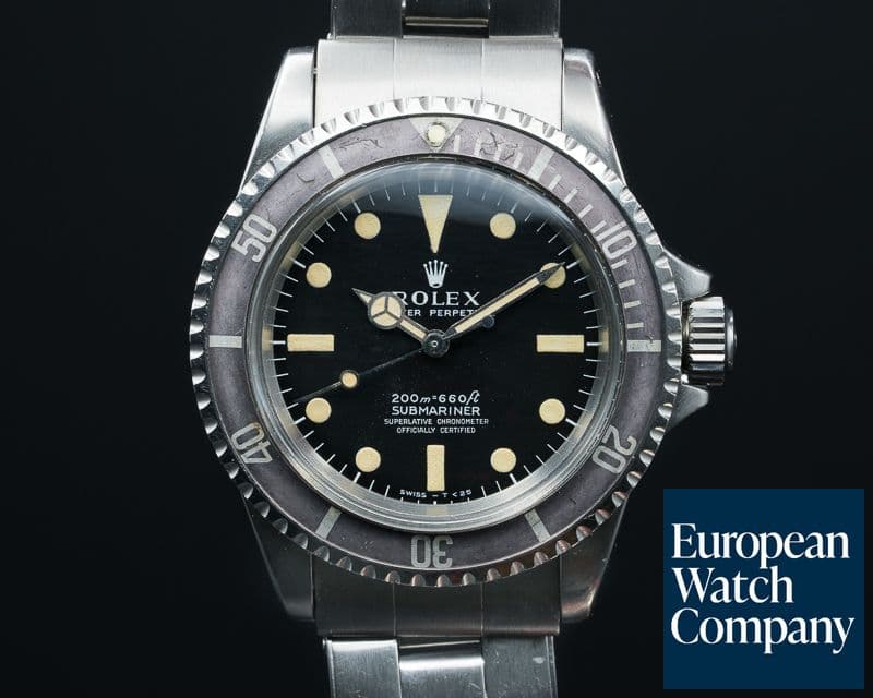 Image of Rolex Vintage Submariner "METERS FIRST" Matte Dial Ghost Bezel NICE