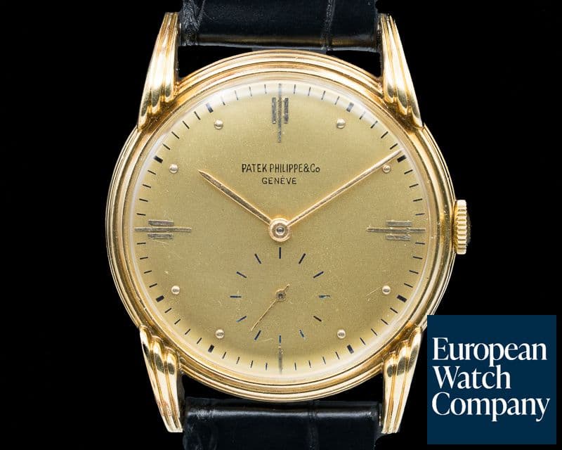Image of Patek Philippe Vintage Calatrava Manual Wind 18K YG Fancy Lugs