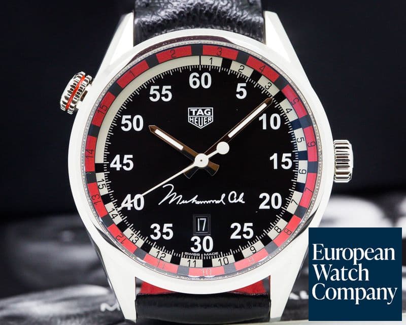 Image of TAG Heuer Carrera Calibre 5 Tribute to Muhammad Ali 