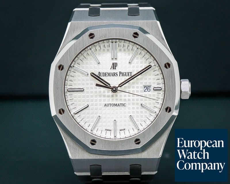 Image of Audemars Piguet Royal Oak White Dial SS / SS