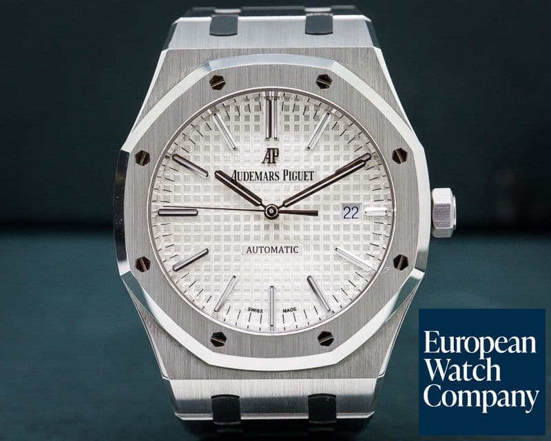Image of Audemars Piguet Royal Oak White Dial SS / SS