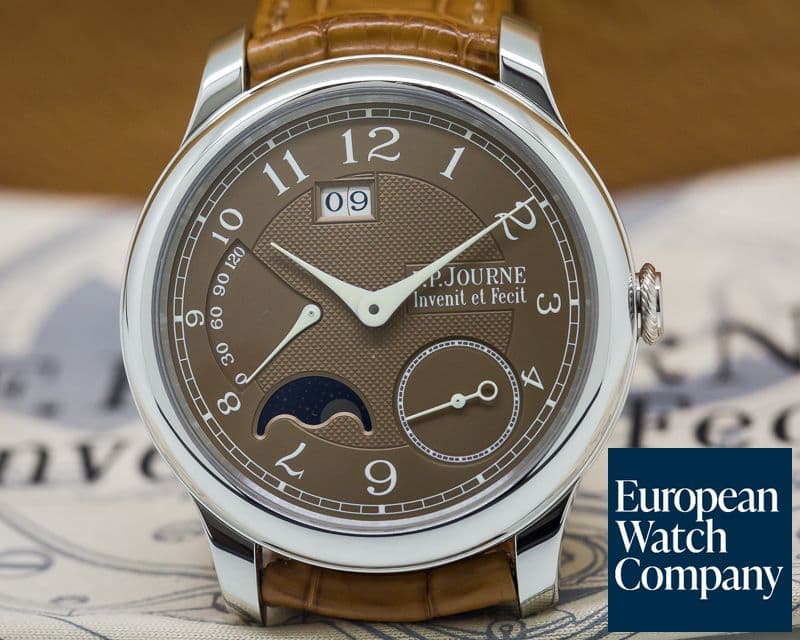 Image of F. P. Journe Octa Automatique Lune Platinum HAVANA DIAL 