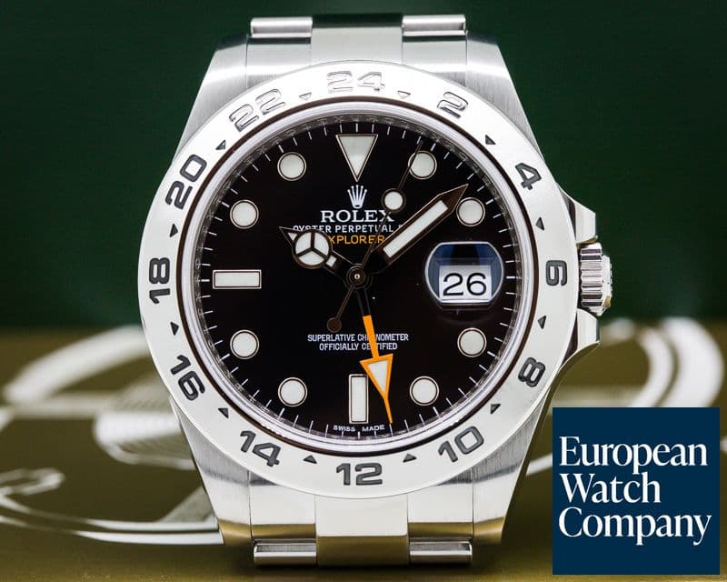 Image of Rolex Explorer II Black Dial SS / SS