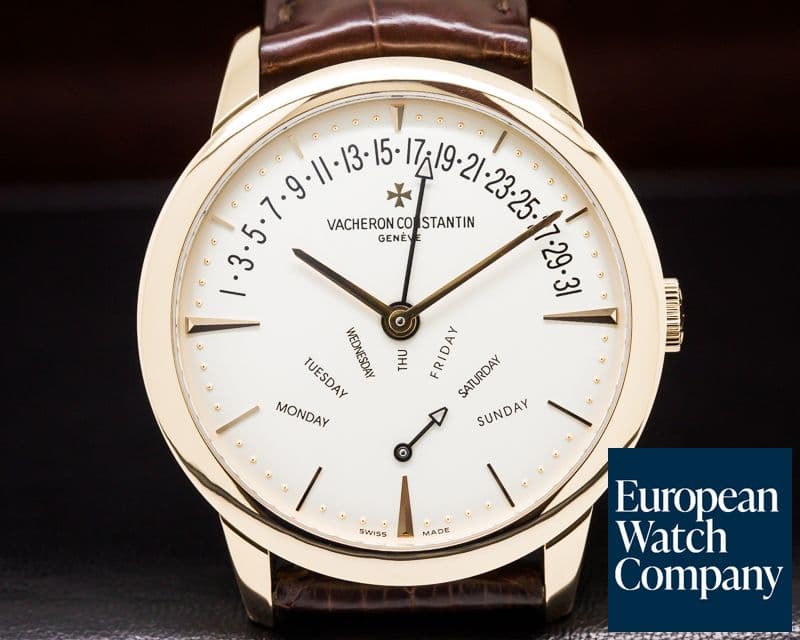 Image of Vacheron Constantin Patrimony Bi Retrograde Day & Date 18K Rose Gold