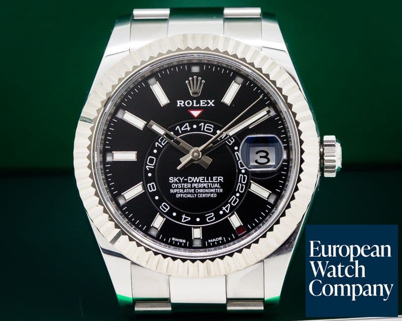 Image of Rolex Sky Dweller Steel Black