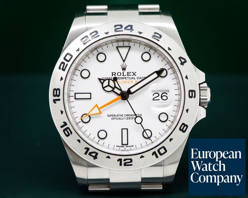 Image of Rolex Explorer II White Dial SS / SS 