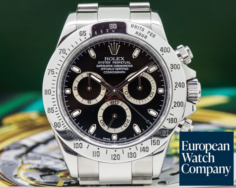 Image of Rolex Daytona Black Dial SS / SS