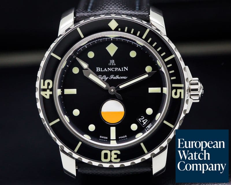 Image of Blancpain Tribute to Fifty Fathoms Mil-Spec SS LIMITED UNWORN