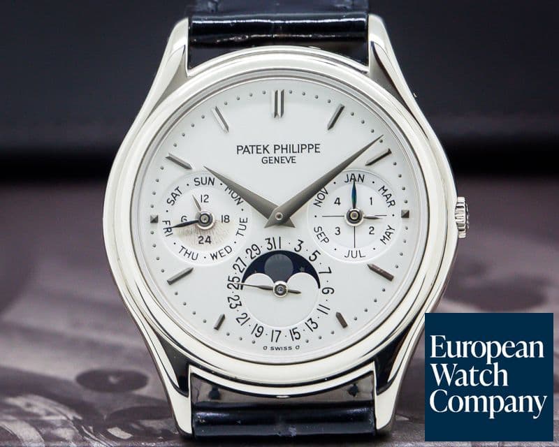 Image of Patek Philippe Perpetual Calendar 18K White Gold 