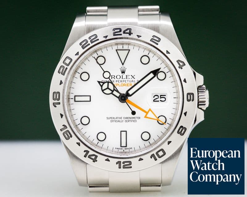 Image of Rolex Explorer II White Dial SS / SS 