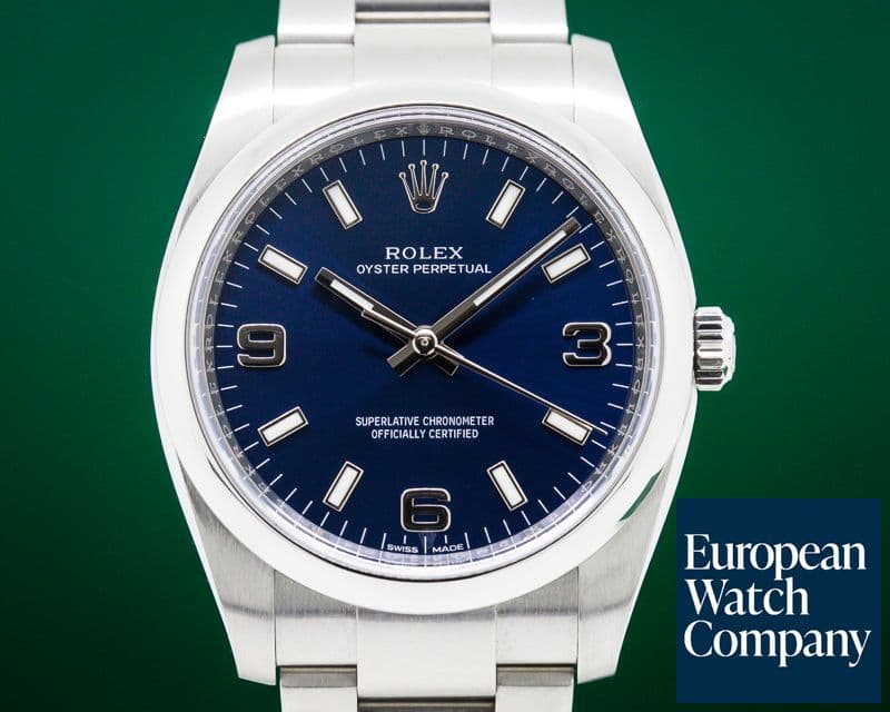 Image of Rolex Oyster Perpetual Blue Dial SS