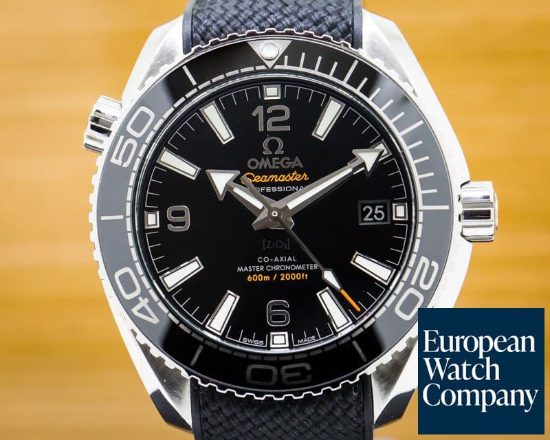 Image of Omega Seamaster Planet Ocean Co-Axial Black Dial 39.5MM
