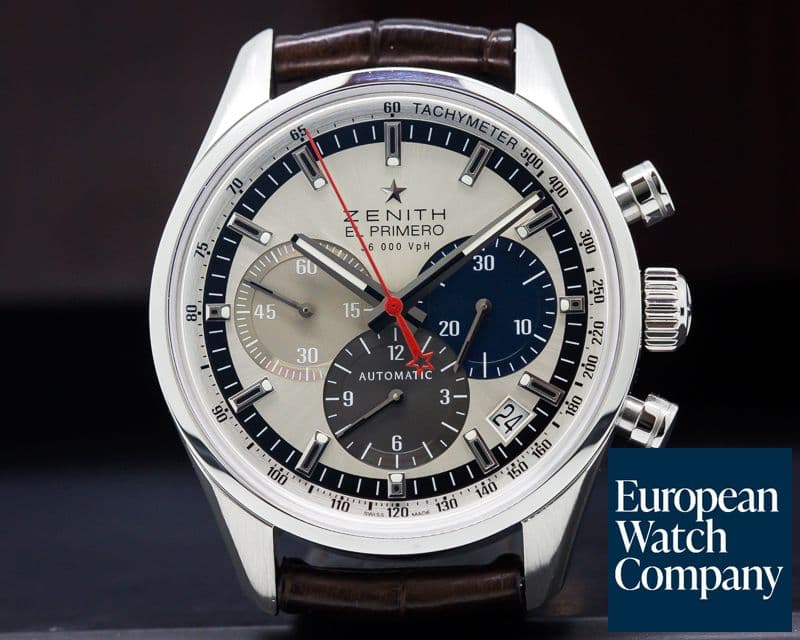 Image of Zenith El Primero Chronograph Tri Color SS 36,000VpH 