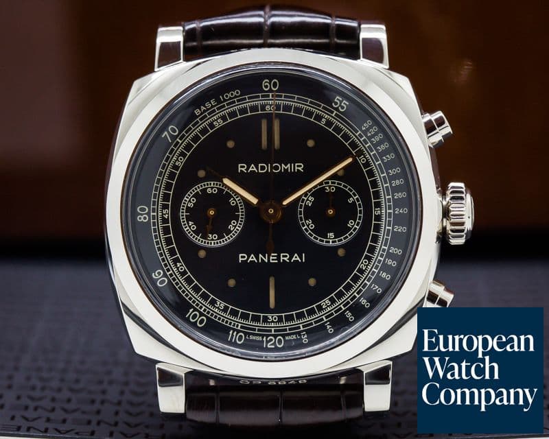 Image of Panerai Radiomir 1940 Chronograph 18k White Gold LIMITED