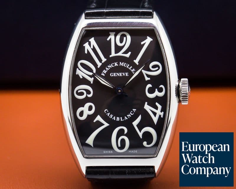 Image of Franck Muller Casablanca Black Dial SS 
