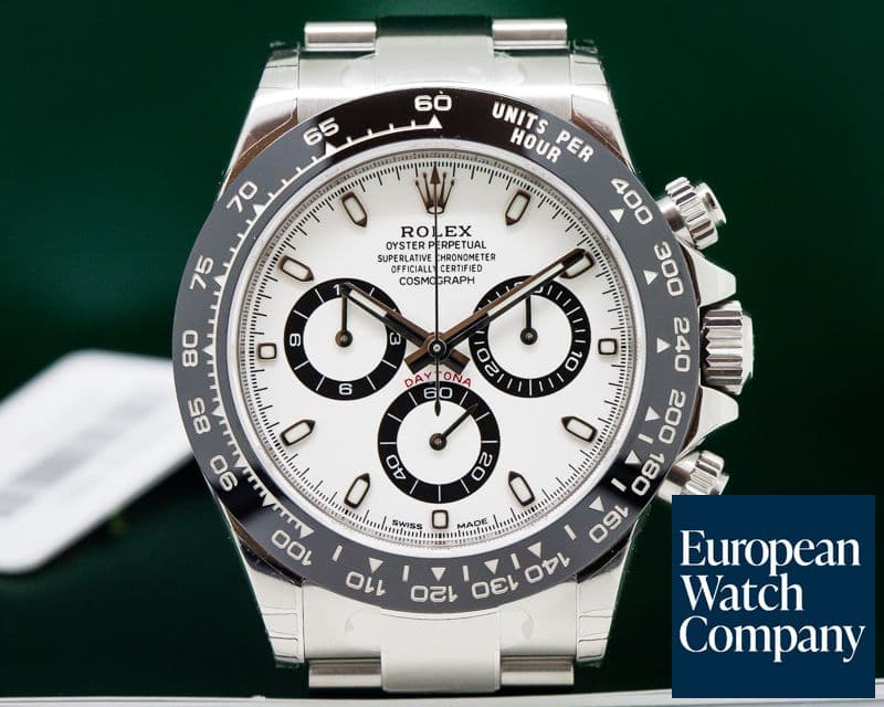 Image of Rolex Daytona Ceramic Bezel SS / White Dial UNWORN