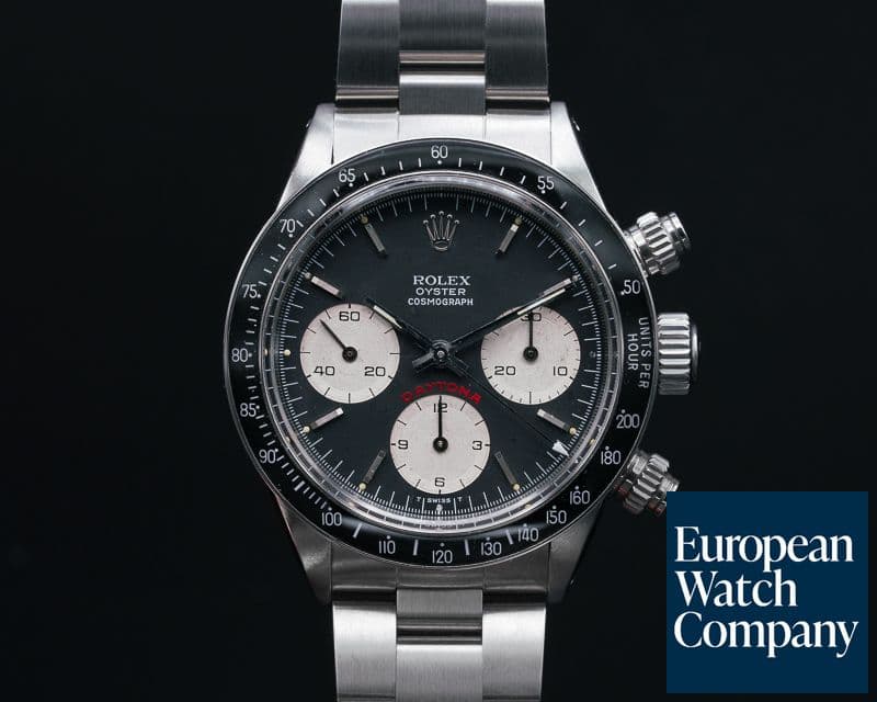 Image of Rolex Daytona 6263 "Big Red" Black Dial FULL SET & ORIGINAL RECEIPT 