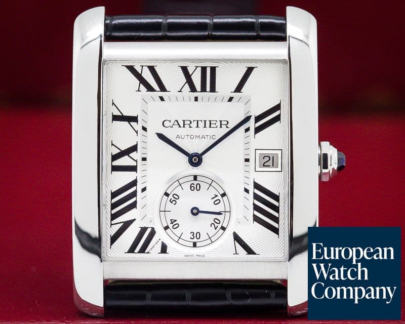 Image of Cartier Tank MC Silver Dial SS Automatic 