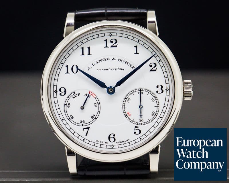 Image of A. Lange and Sohne 1815 Up & Down CELLINI 40th Anniversary 18K White Gold