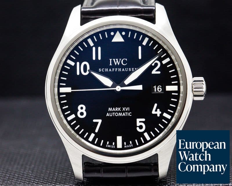 Image of IWC Mark XVI Black Dial SS