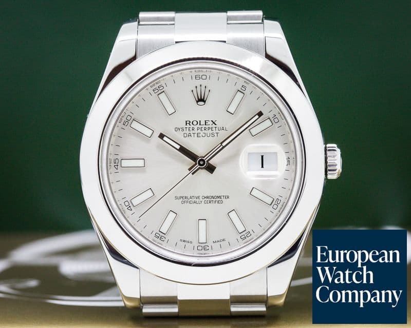 Image of Rolex Datejust II SS Silver Dial 