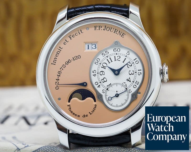 Image of F. P. Journe Octa Lune Automatic Platinum / Rose Dial 40MM