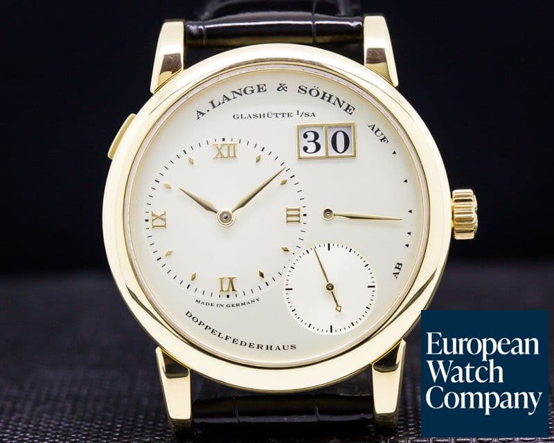 Image of A. Lange and Sohne Lange 1 Yellow Gold Champagne Dial 