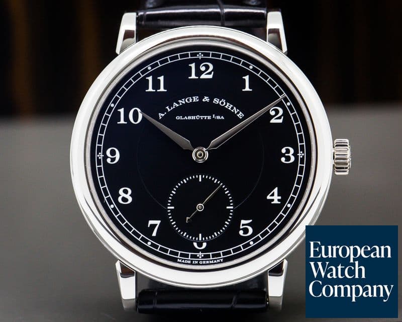 Image of A. Lange and Sohne 200th Anniversary F.A Lange 1815 Platinum Black Dial