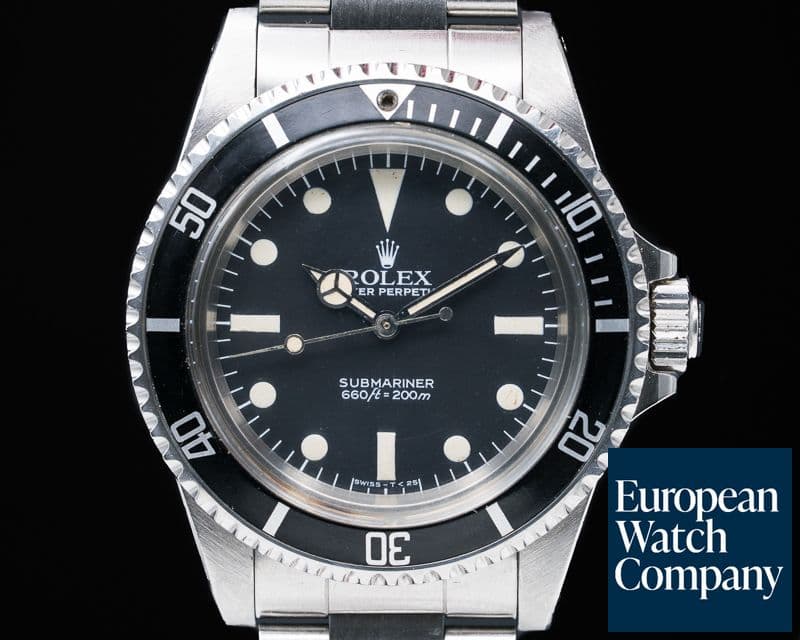 Image of Rolex Vintage Maxi 5513 Matte Dial Submariner VERY NICE 