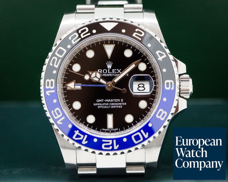 Image of Rolex GMT Master II Ceramic Black & Blue SS 
